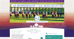 Desktop Screenshot of hippodromebordeauxlebouscat.com